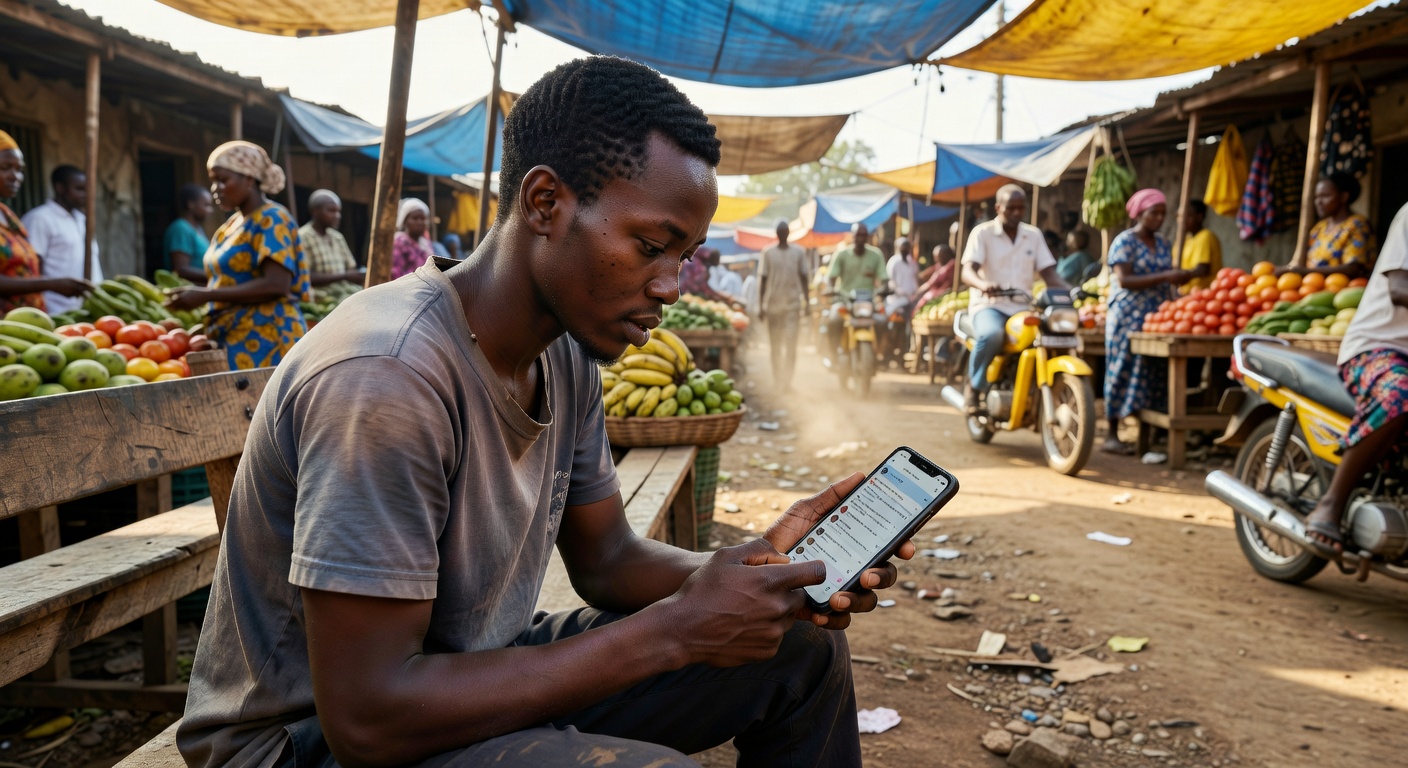 Everyday mobile user in Uganda