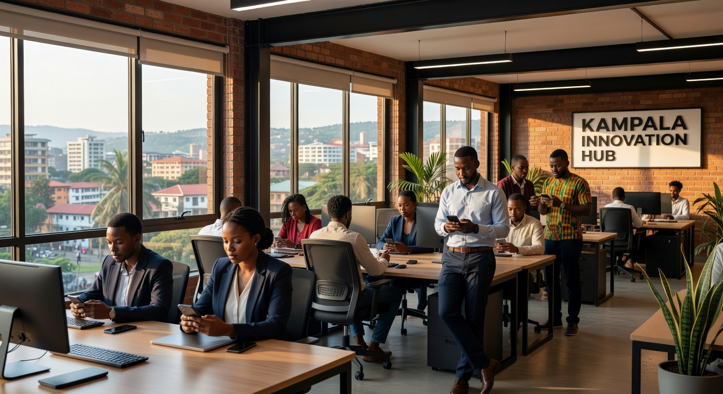 Pearl Digital office in Kampala